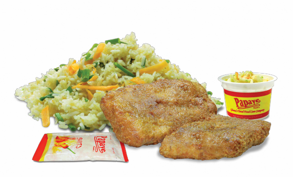 fried fish rice